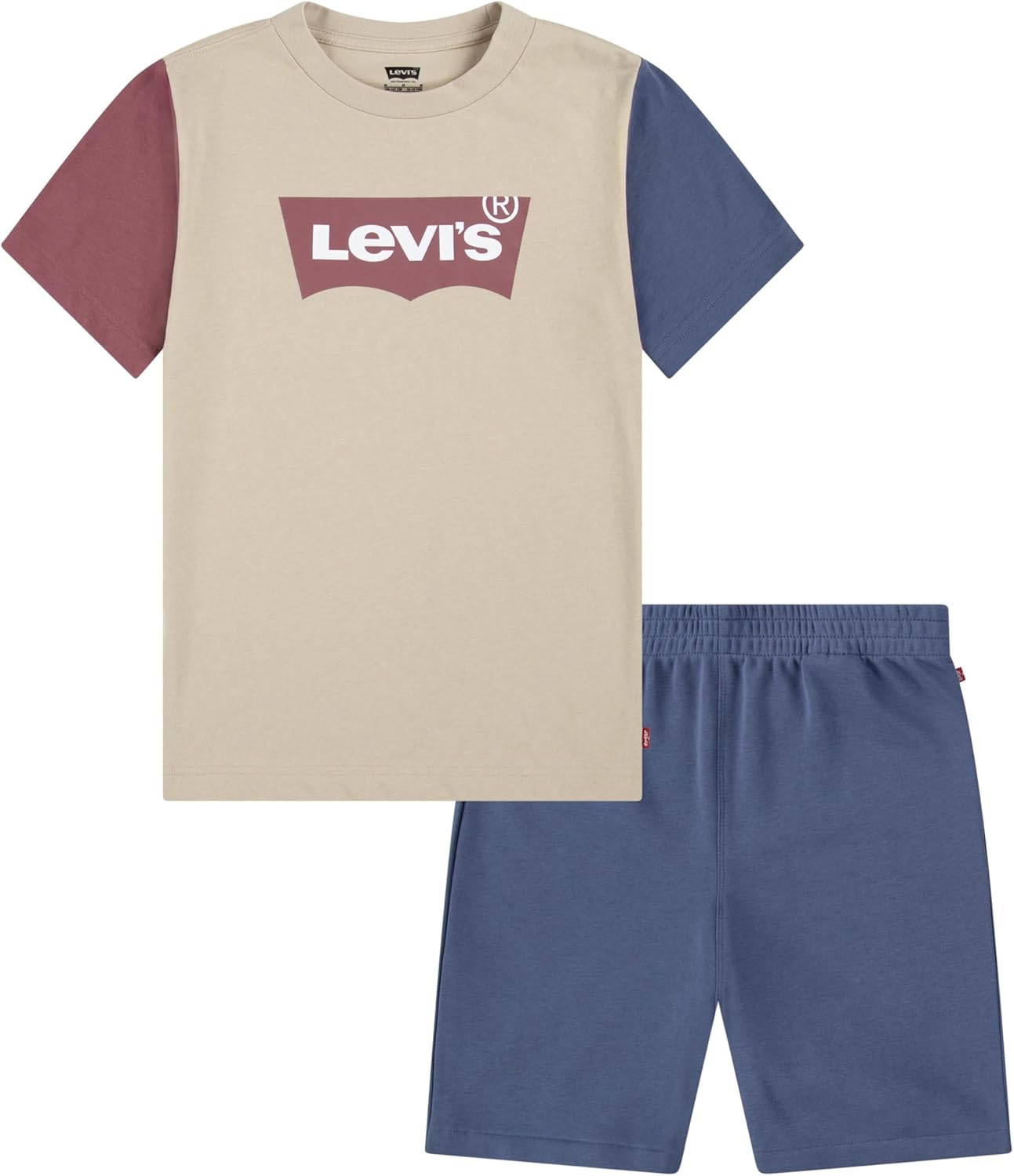 Levis Boys Baby Graphic T-Shirt Shorts Set