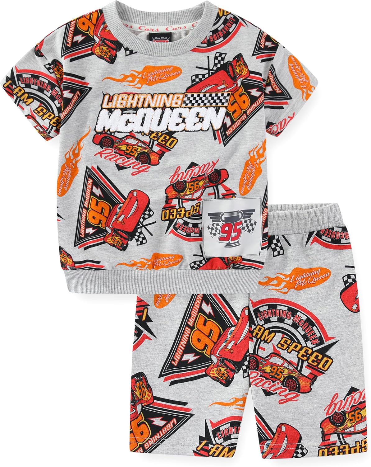 Disney Cars Lightning McQueen Boys 2-Piece Set