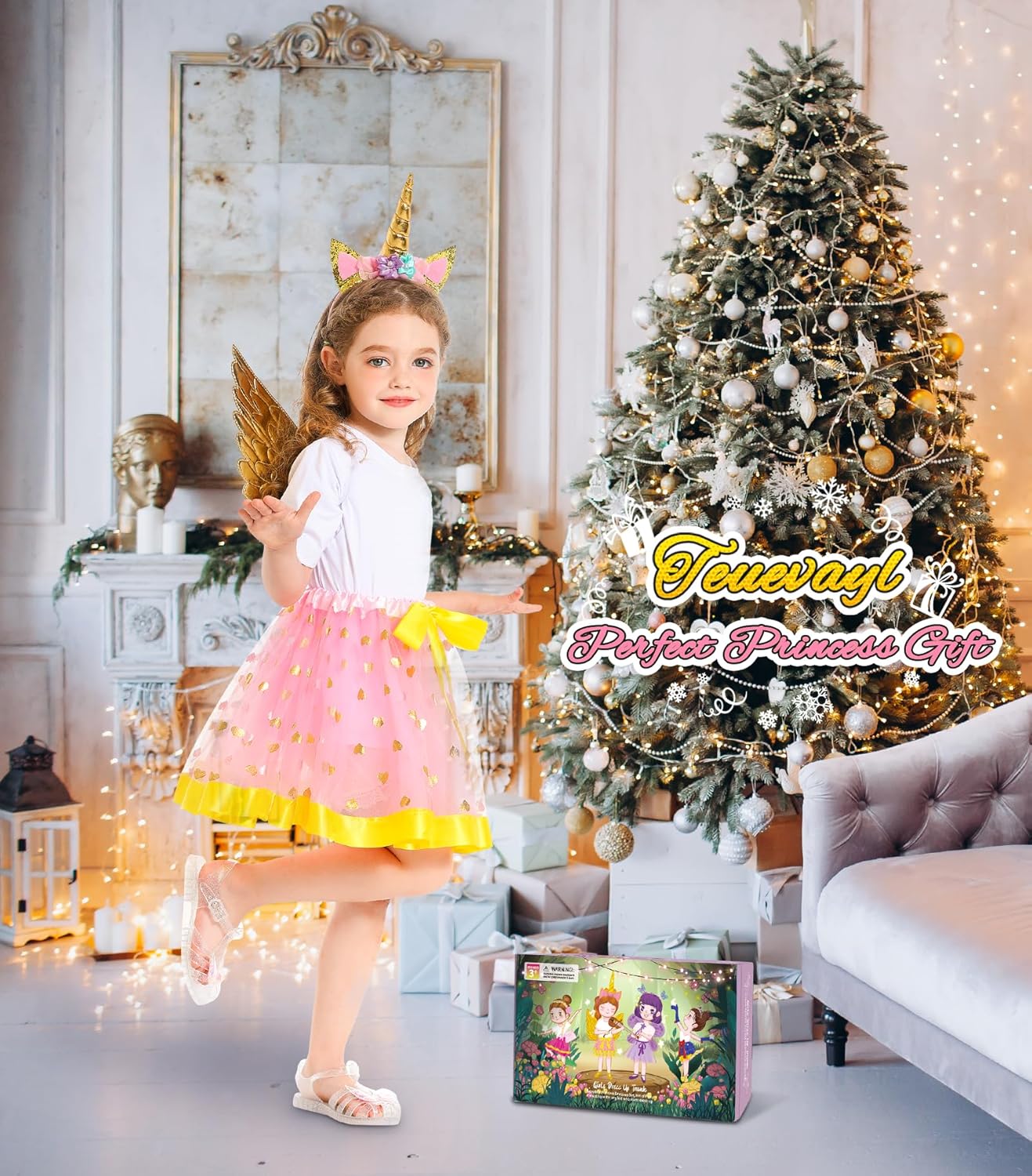Little Girls Princess Dress Up Set