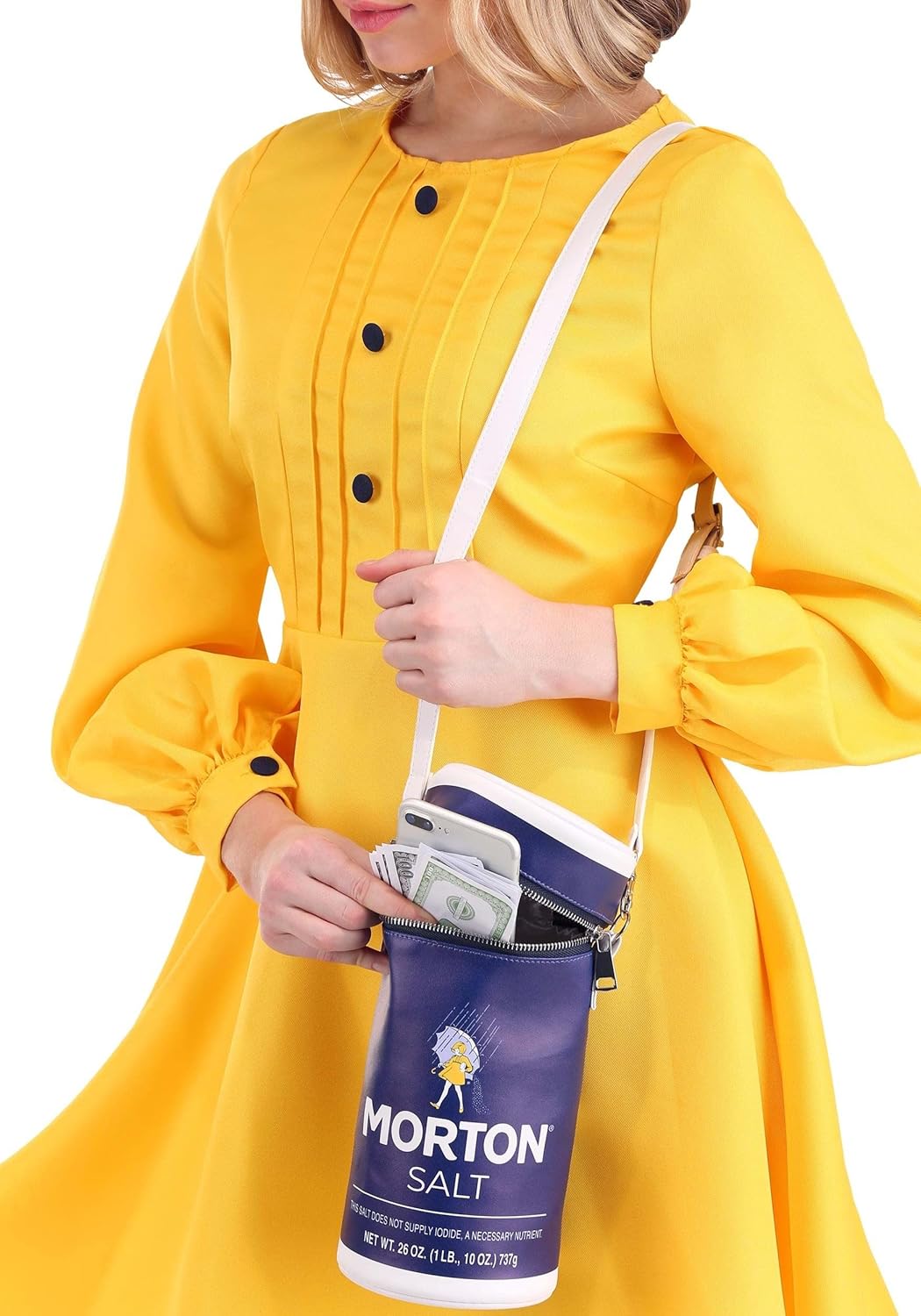 Stylish Shoulder Purse - Morton Salt Girl Standard Design