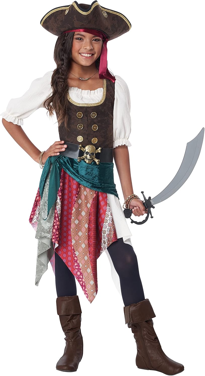 Hello Mini Captain Boys Girls Pirate Costume