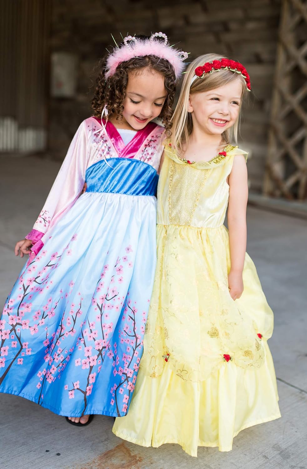 Little Adventures Yellow Princess Dress Up Costume for Girls