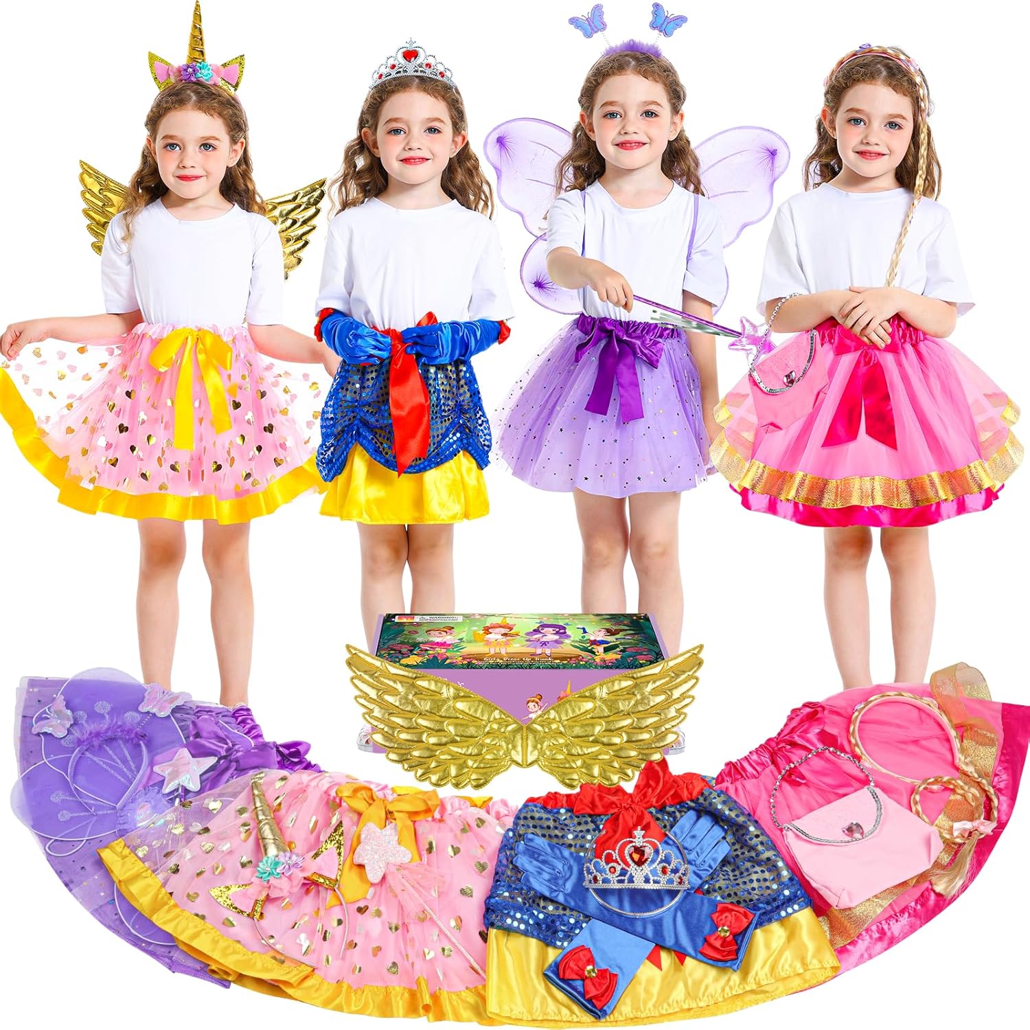 Little Girls Princess Dress Up Set