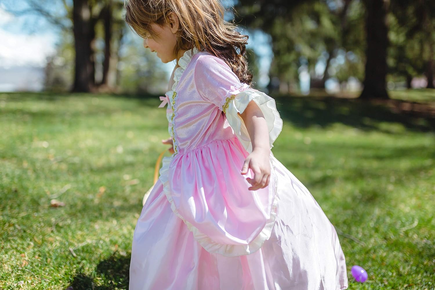 Little Adventures Pink Renaissance Princess Costume for Girls 5-7
