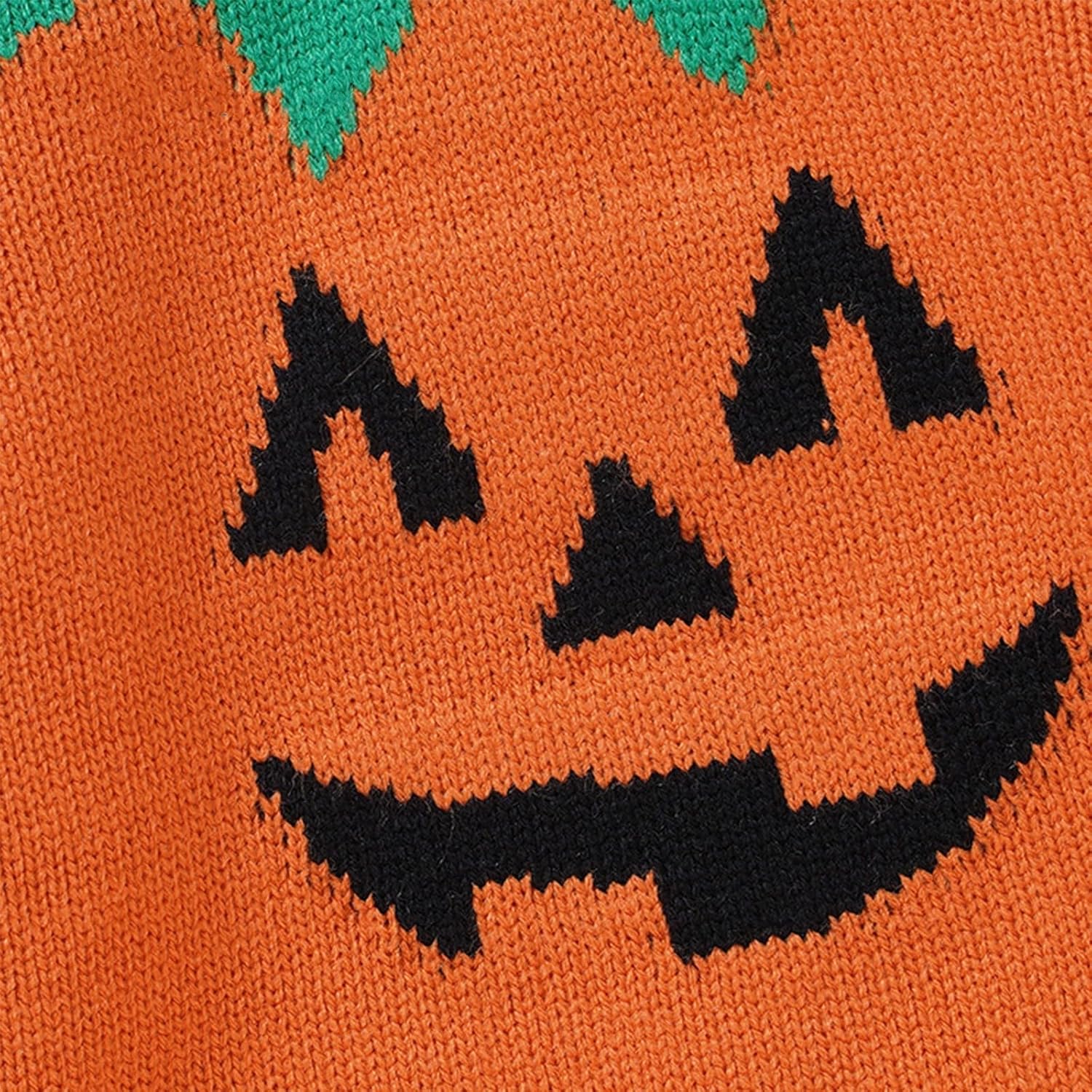 Warm Halloween Knitted Sweater - Autumn Baby Clothing