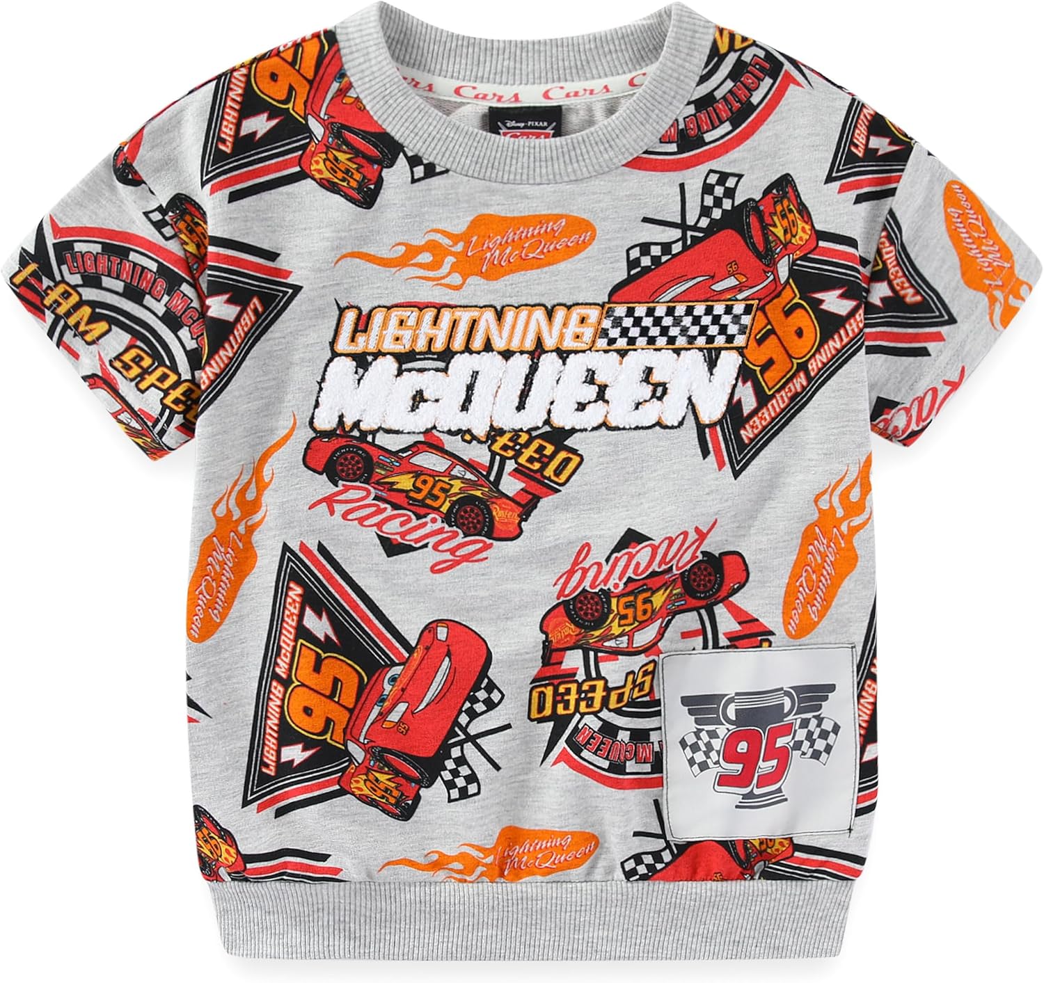 Disney Cars Lightning McQueen Boys 2-Piece Set