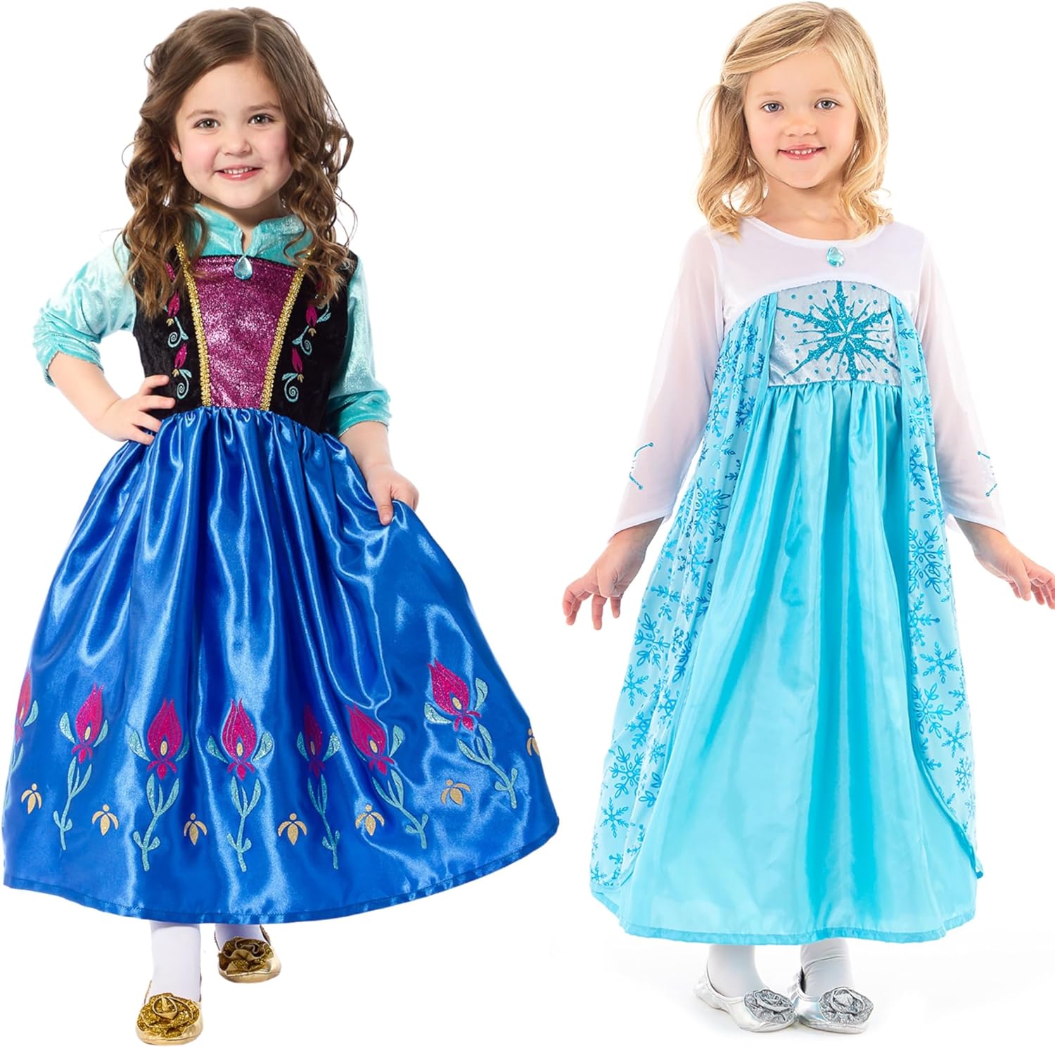 Little Adventures Ice Alpine Princess Costumes Set for Girls