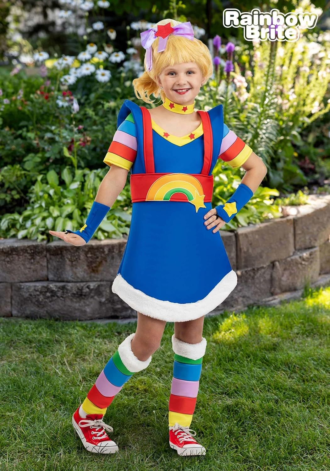Girls Rainbow Brite Costume