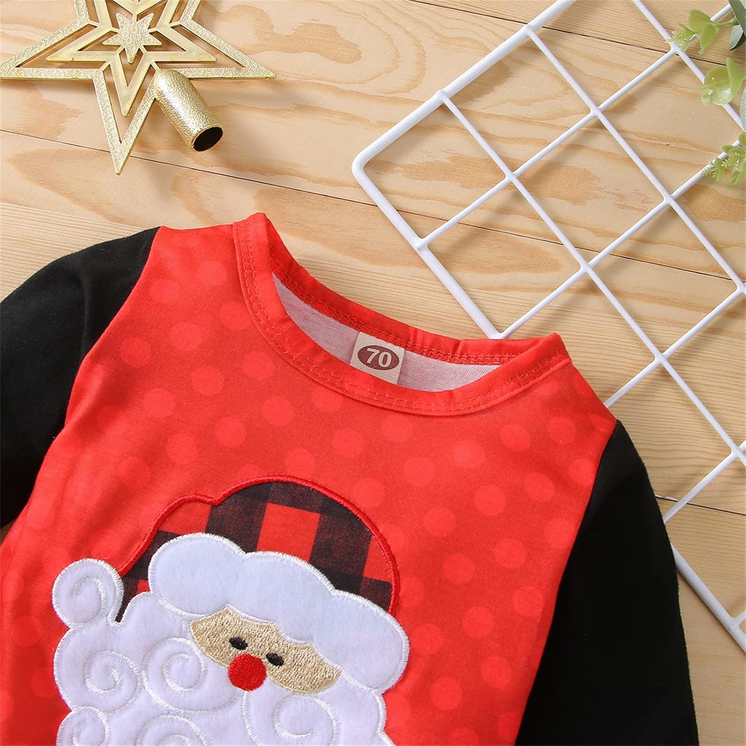 Dino Christmas Baby Pjs Set
