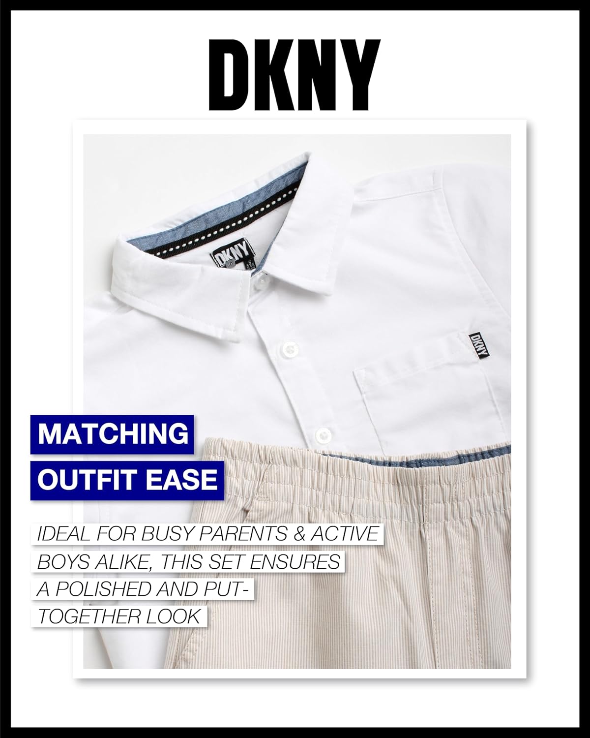 DKNY Boys 2-Piece Set Style Your Day