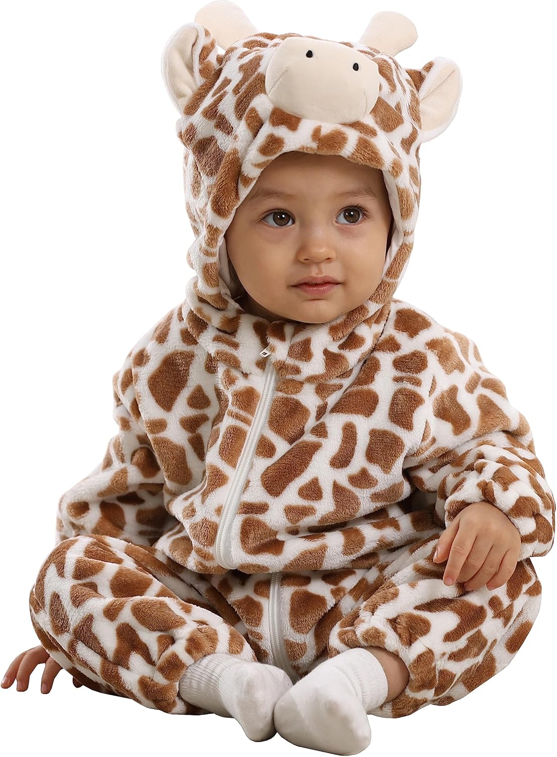 TONWHAR Unisex-Baby Halloween Animal Onesie Cartoon Animal OutcomeRomper for Kids