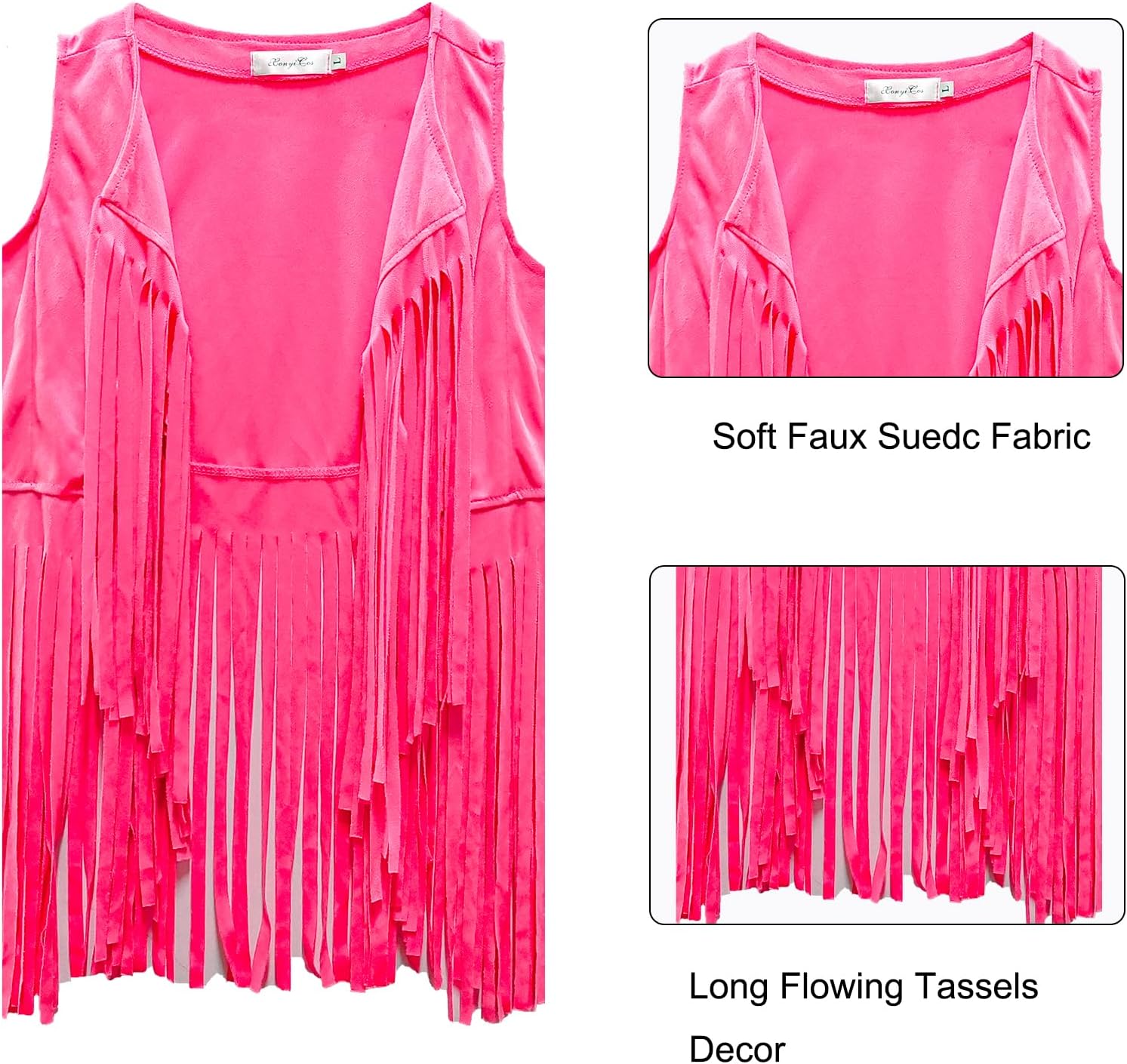 60s70s Hippie Fringe Costume Set