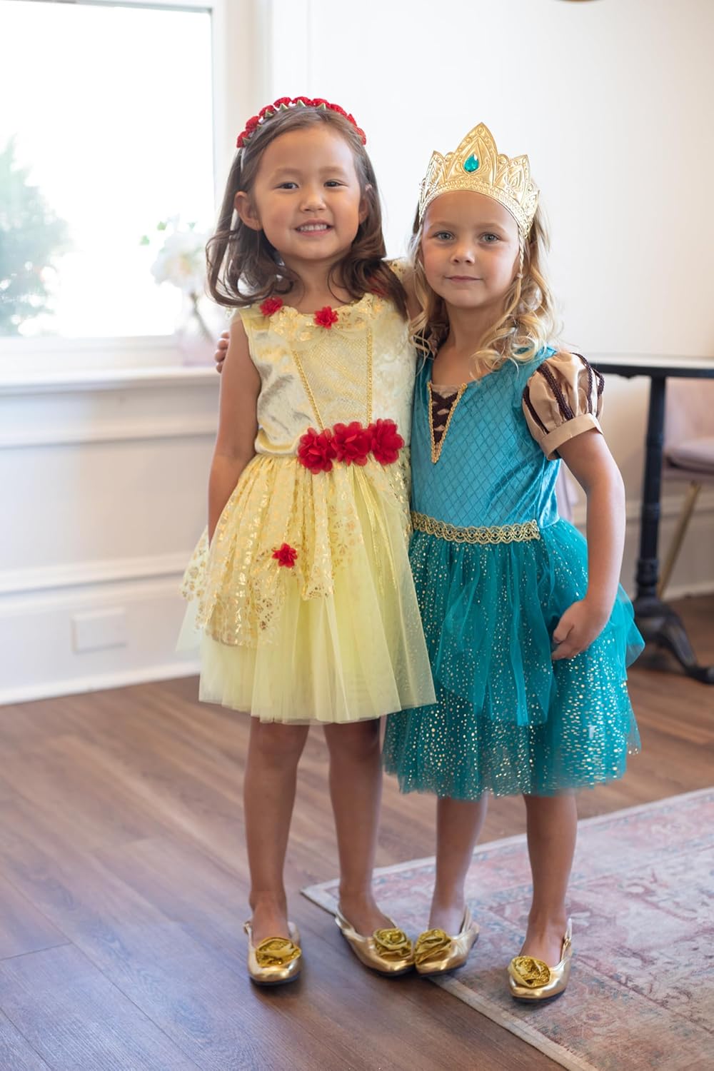 Bright as a Dazzle Princess Machine-Washable Mini Princess Costume for Kids