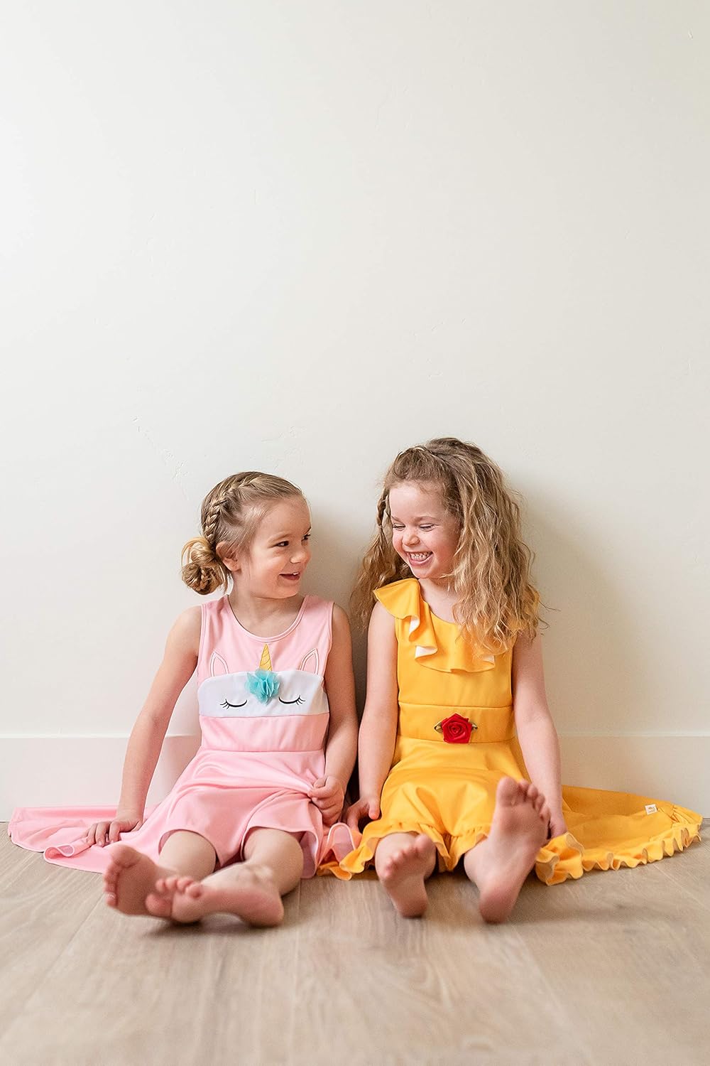 Little Adventures Pink Unicorn Princess Twirl Dress Girls