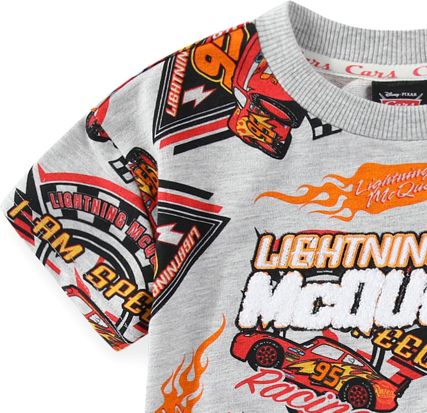 Disney Cars Lightning McQueen Boys 2-Piece Set
