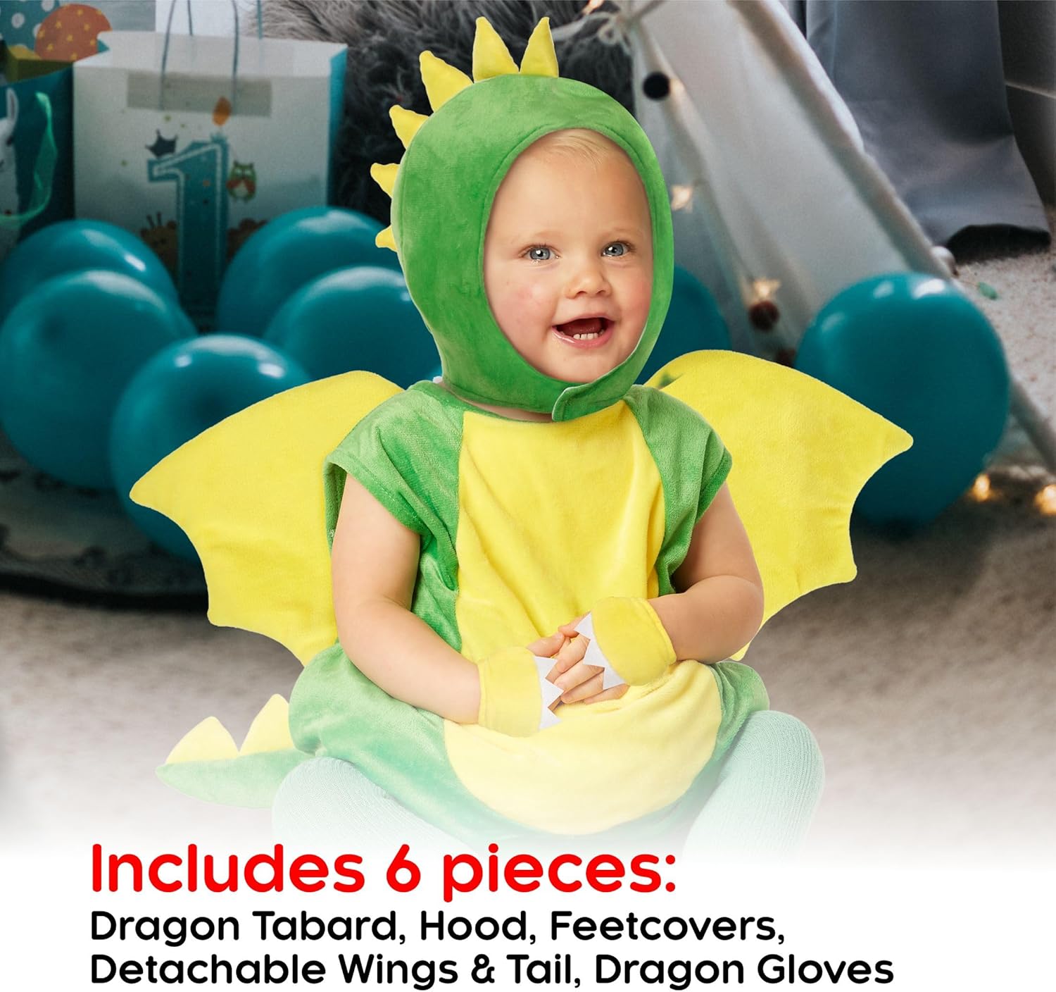 Whats on theCard Morph Toddler Dragon Costume