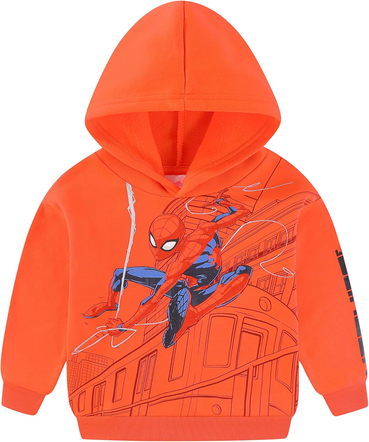 Marvel Spider-Man Boys Hoodie Pants Set for Big Kids