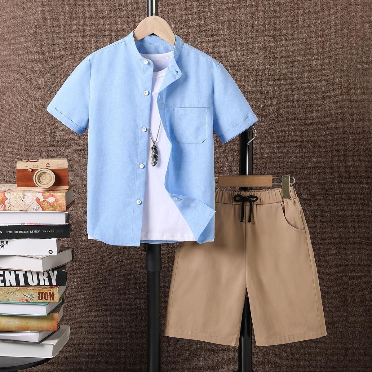 Floerns Boys Two-Piece Outfit