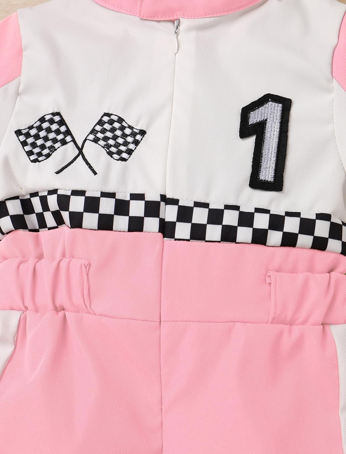 IDOPPI Race Car Costume for Boys 1st 2nd Birthday