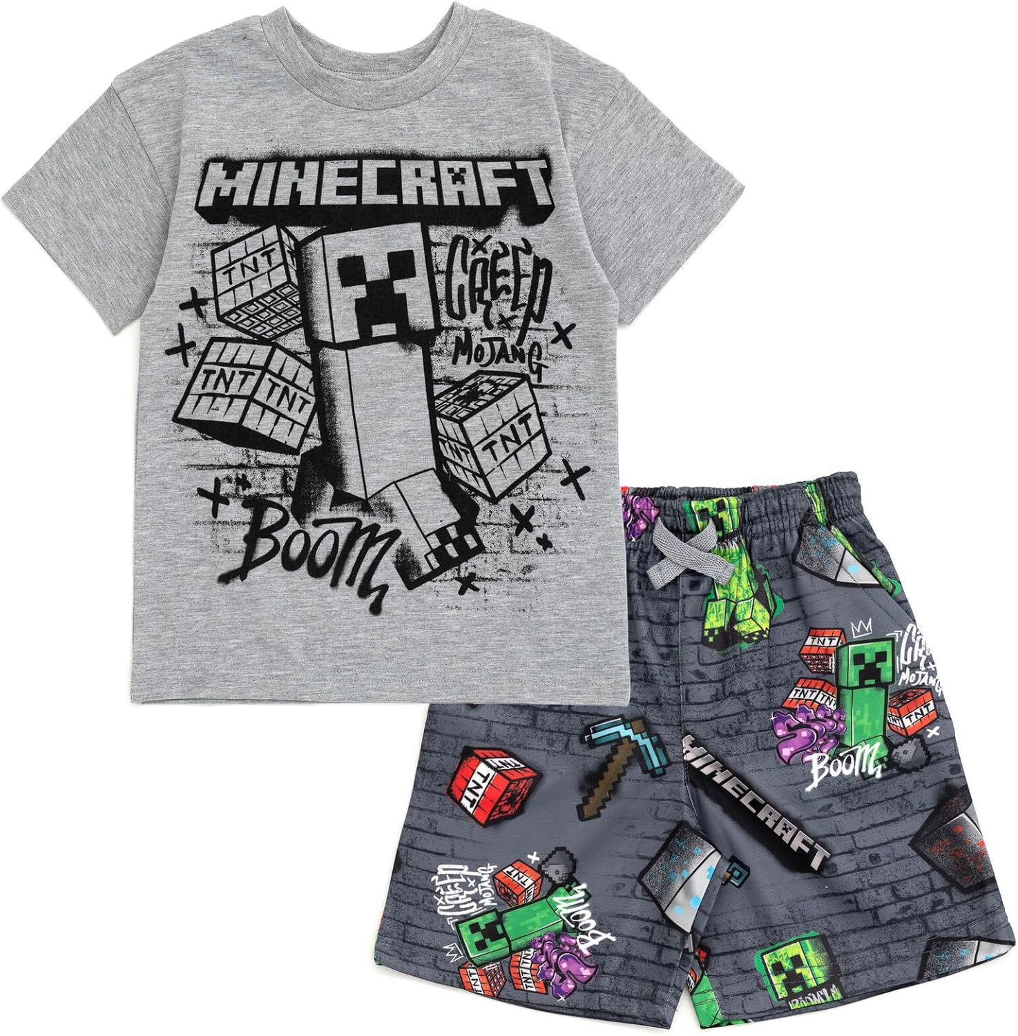 Minecraft Character cute image Set for Little to Big Kids