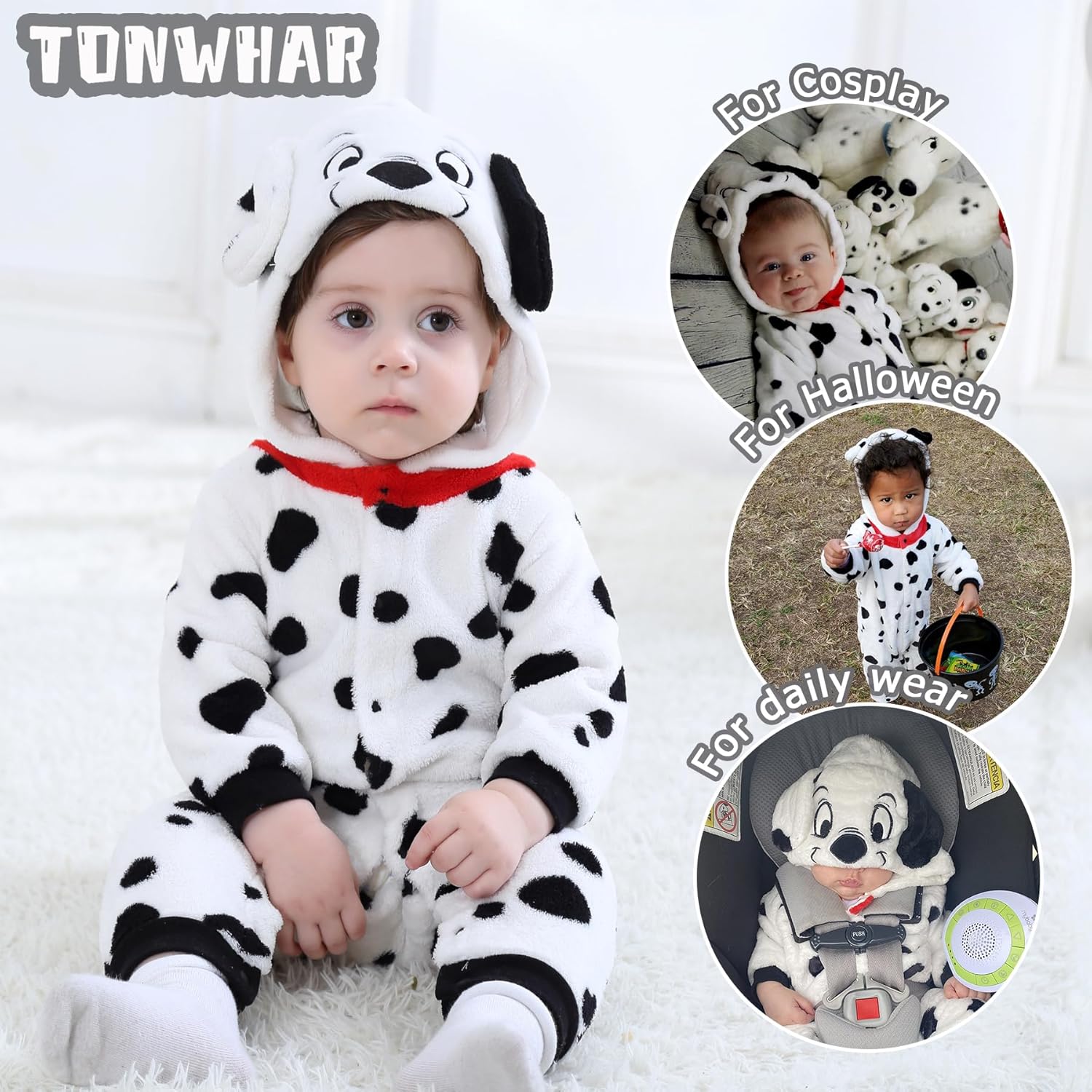 TONWHAR Animal Baby Romper