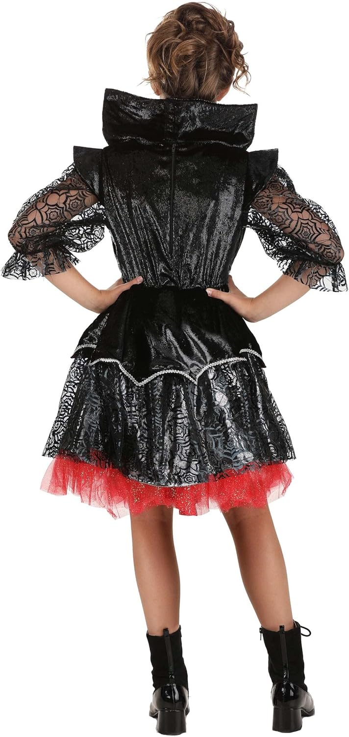 Gothic Vampire Costume for Girls Freddie Knight