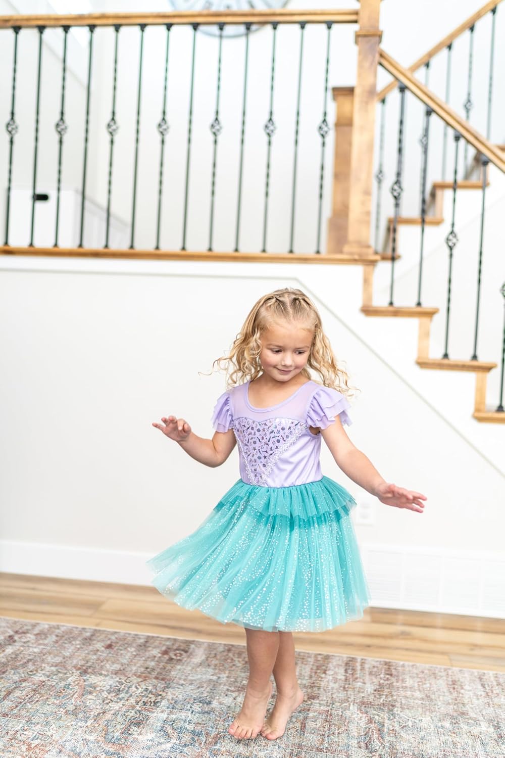 Little Adventures Mermaid Party Dress Style Mermaid Costume for Girls