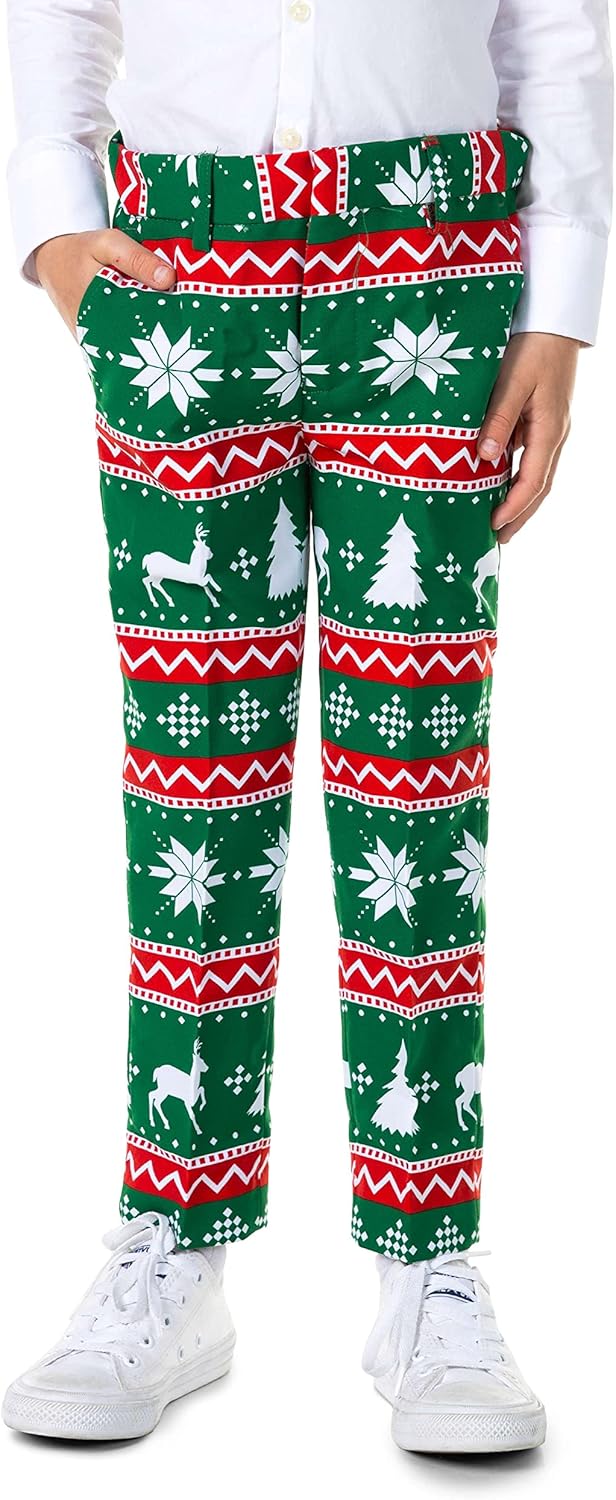 Opposuits Boys Festive Christmas Suit - Perfect for Xmas