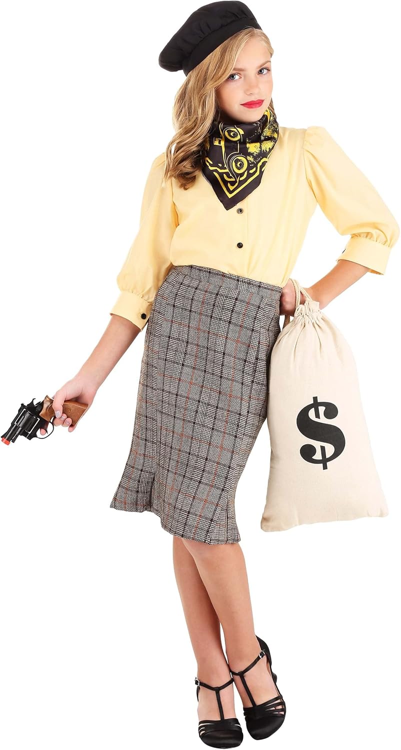Girls Bonnie the Bandit Halloween Costume