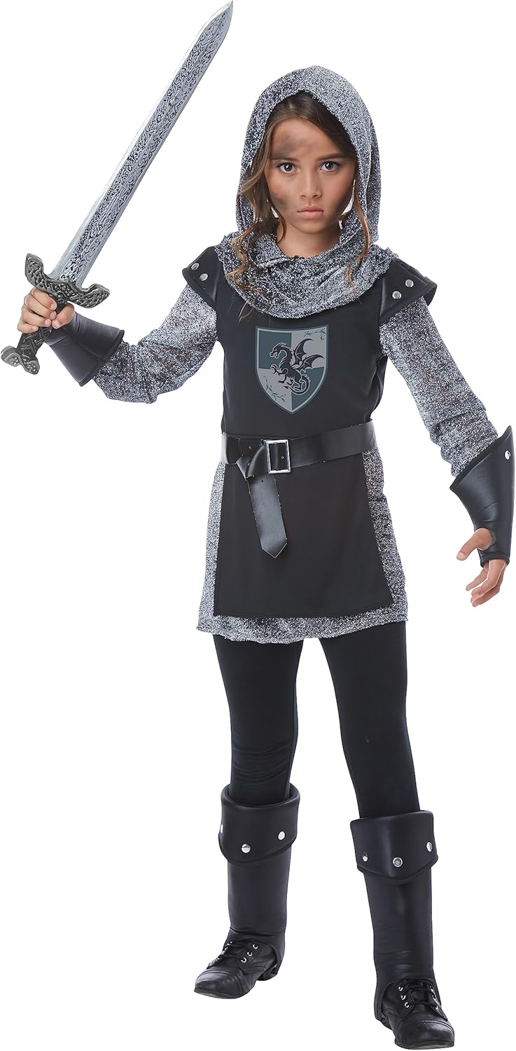 Girls Noble Knight Costume Unique Deluxe Kids Costume