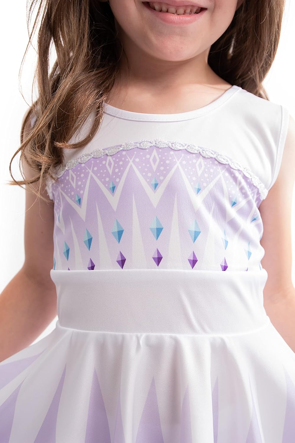 Little Adventures Magic Princess Dress for Girls Machine Washable Twirl Design