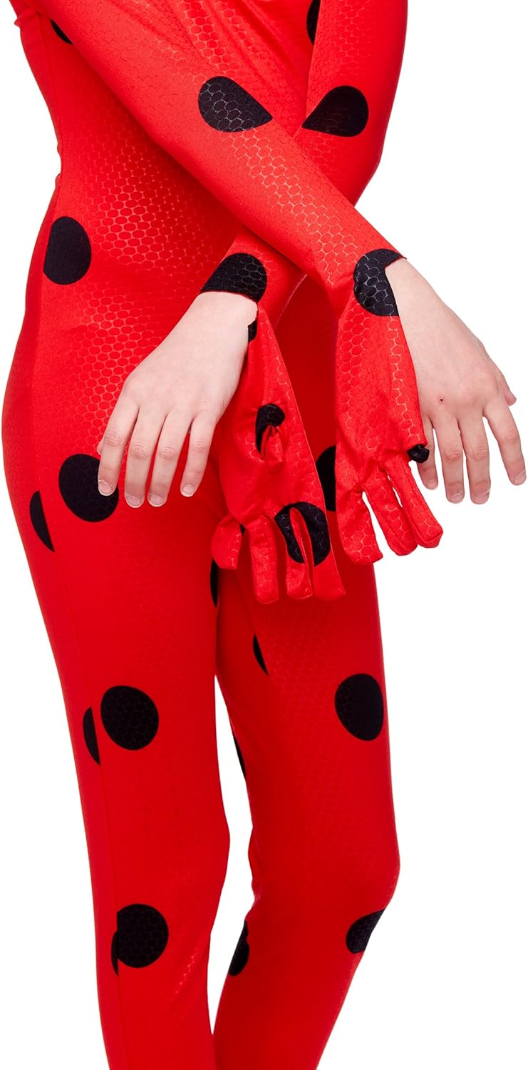 Miraculous Lady Bug Kids Jumpsuit Costume - Halloween More Magic