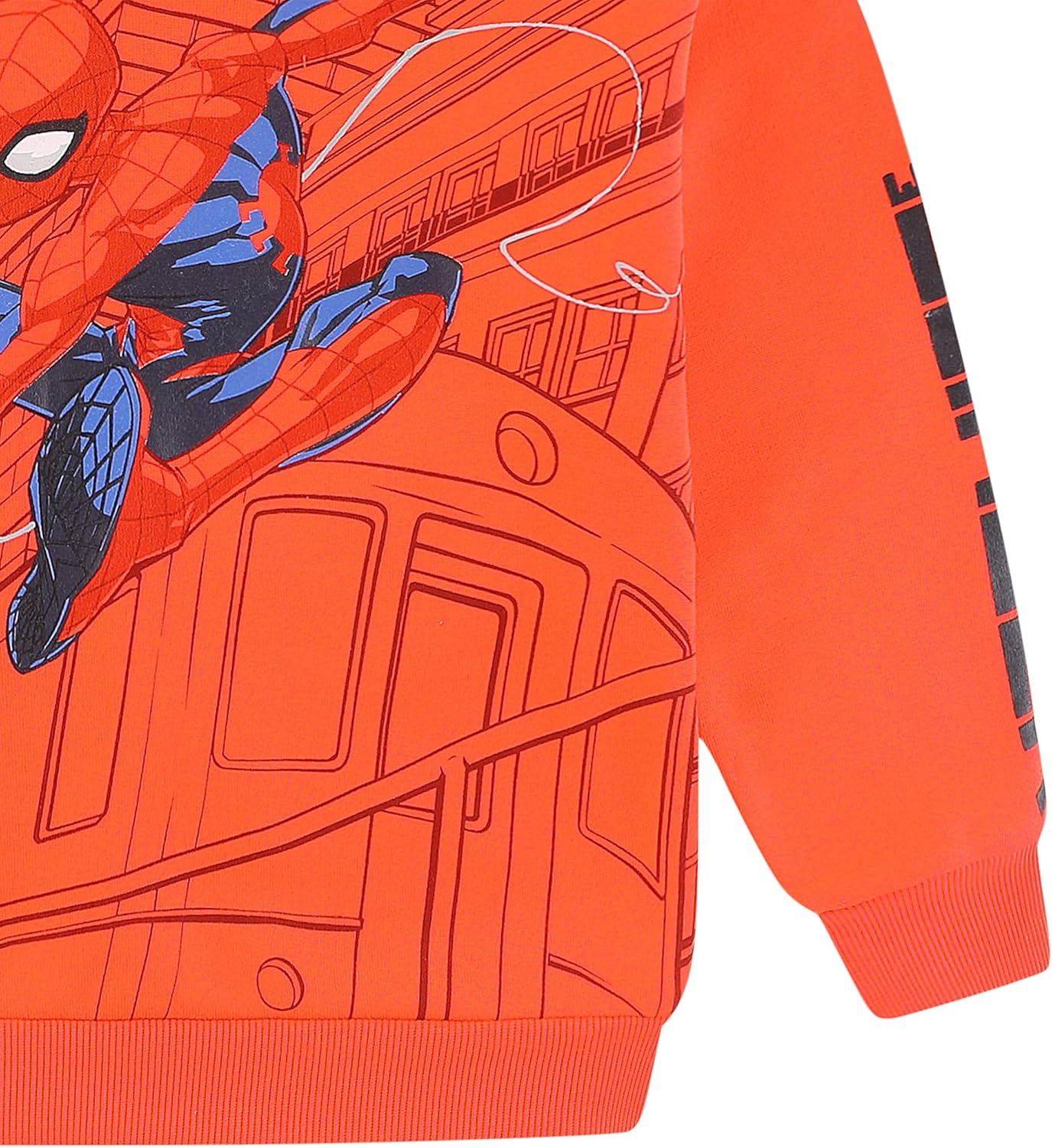 Marvel Spider-Man Boys Hoodie Pants Set for Big Kids