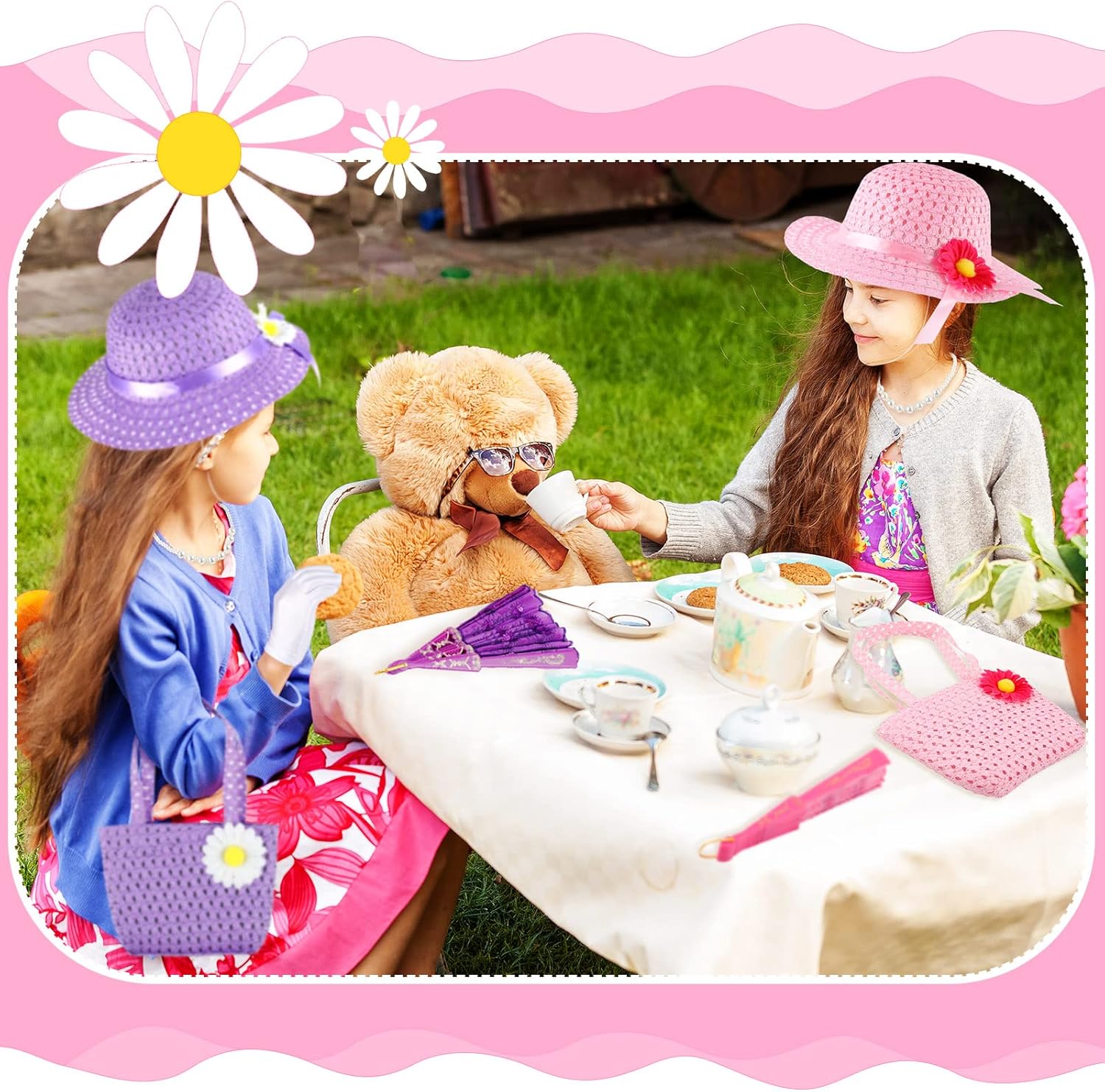 Geyoga Girls Tea Party Playset