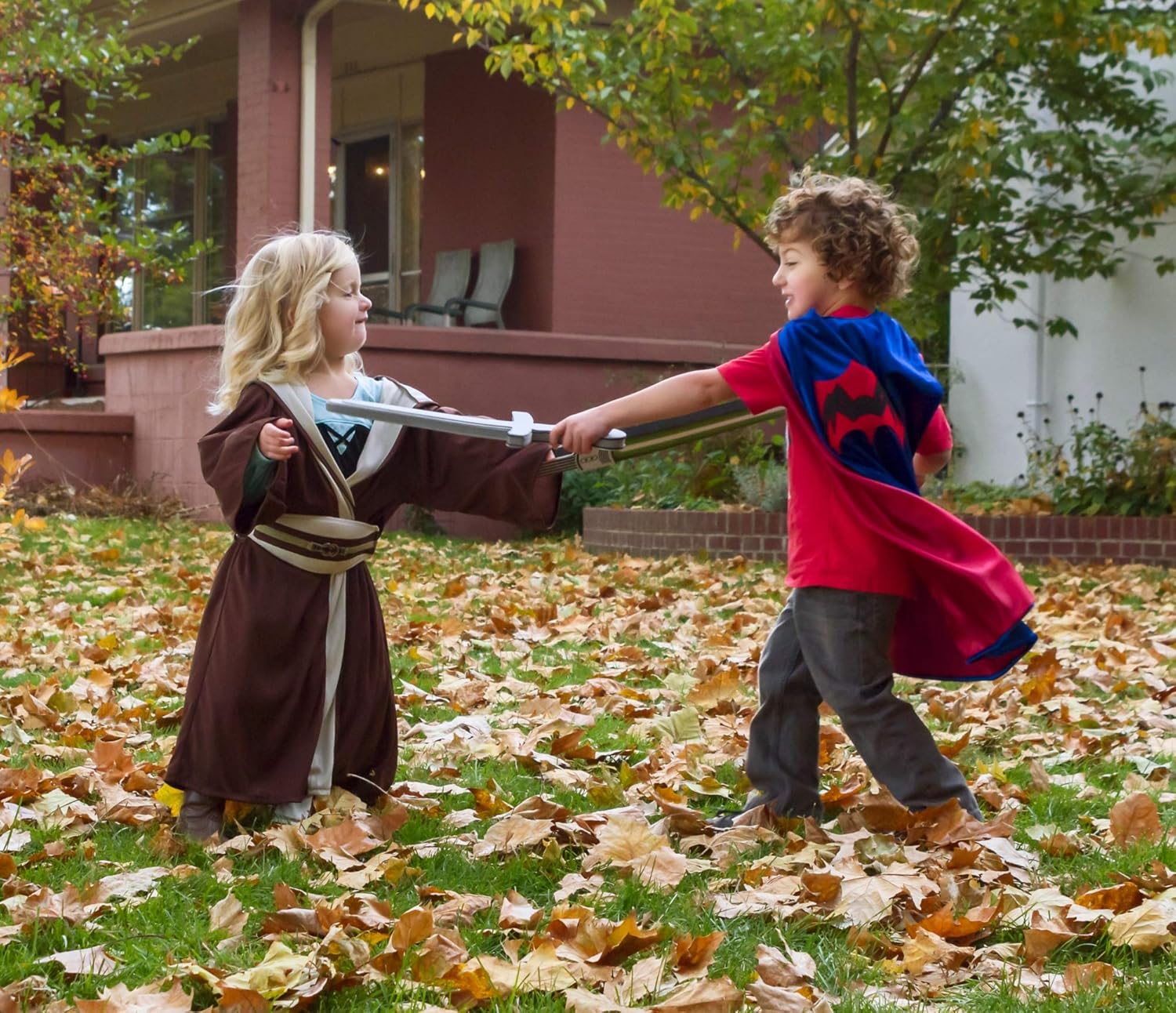 Little Adventures Galactic Warrior Hooded Robe with Belt