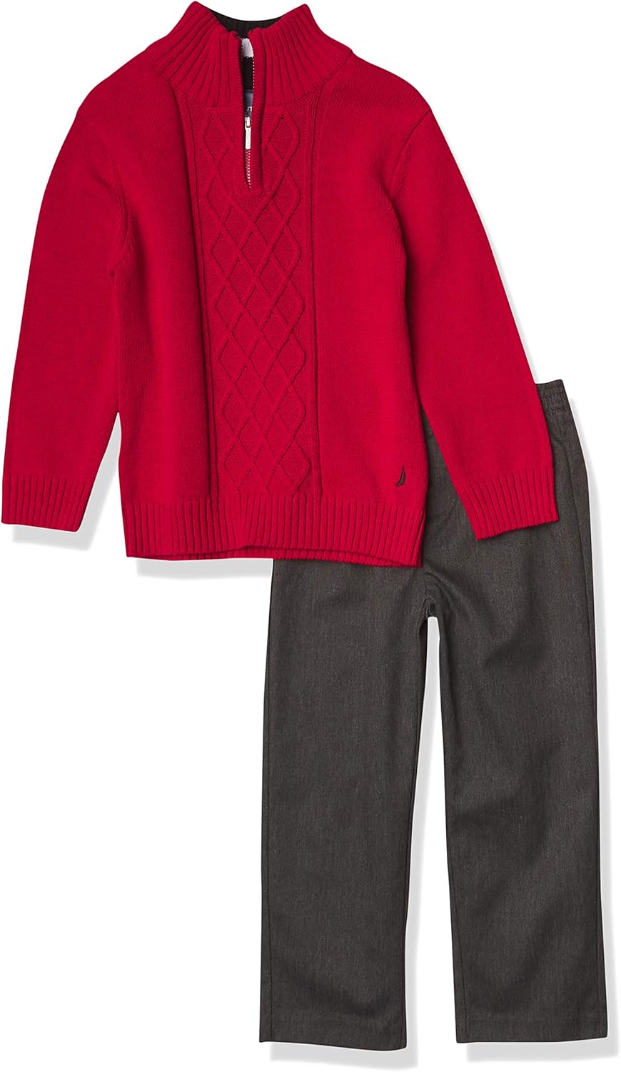 Nautica Boys 2-Piece Set - Stylish Pullover Sweater Pants