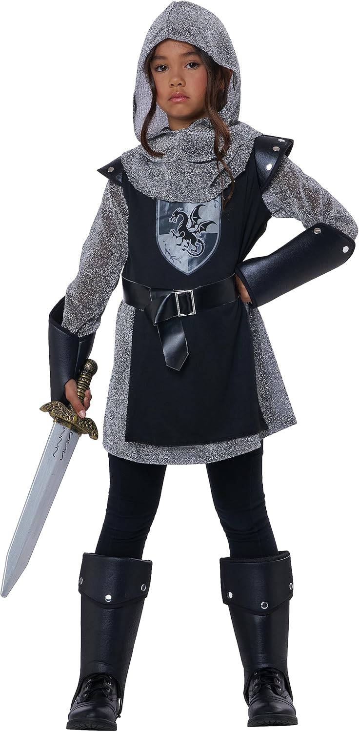 Girls Noble Knight Costume Unique Deluxe Kids Costume