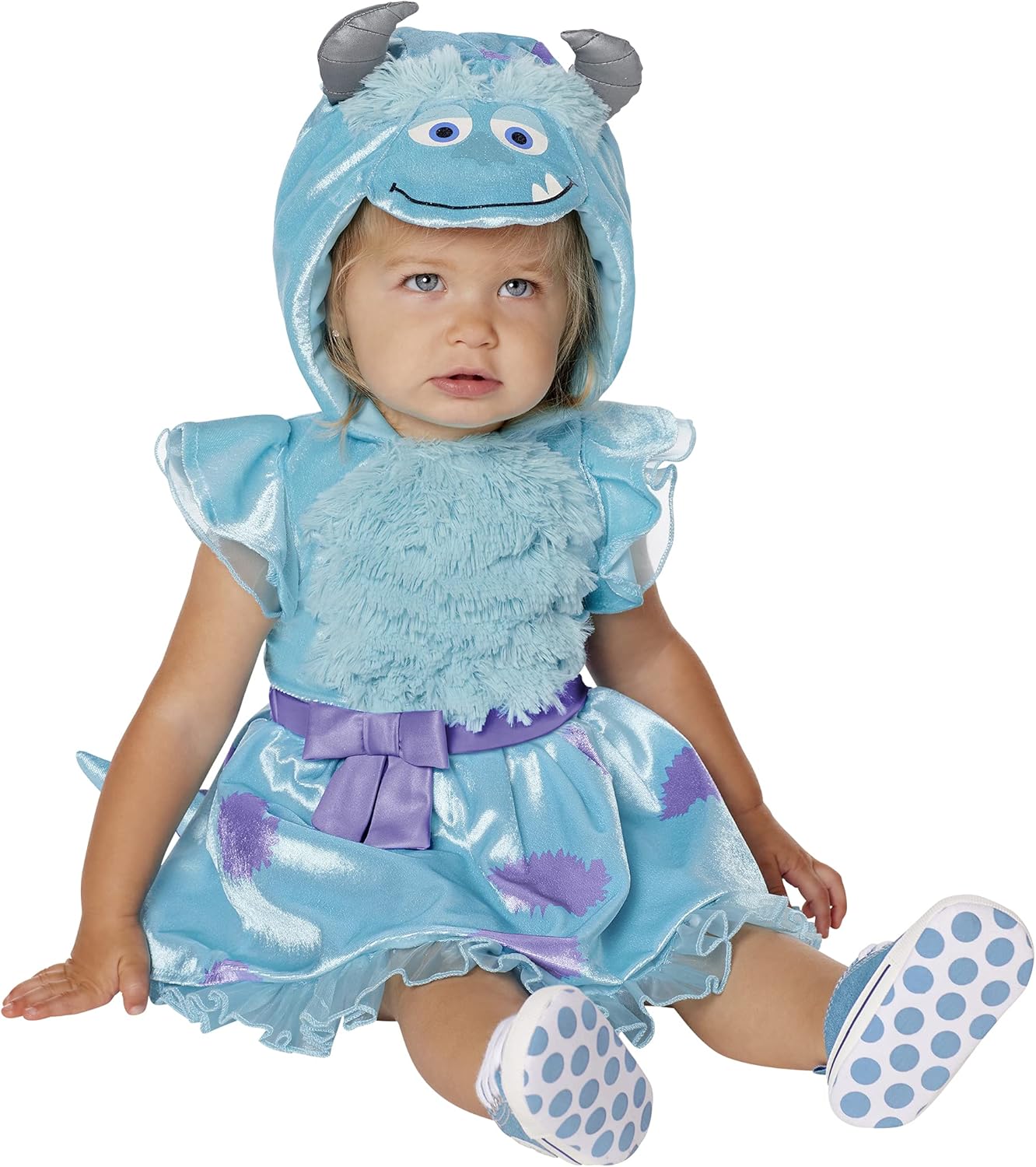 Spirit Halloween Monsters Inc Baby Sulley Dress Costume Cozy Festive Design