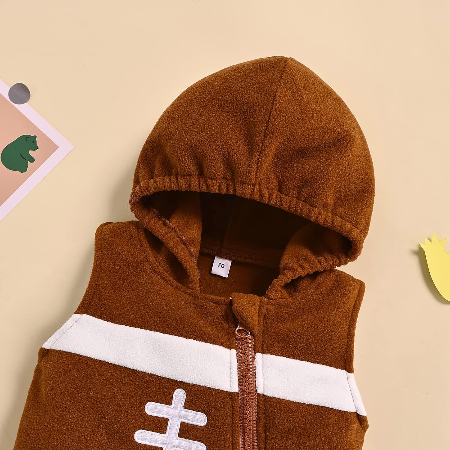 SAYOO Baby Halloween Unisex Cosplay Fleece Romper