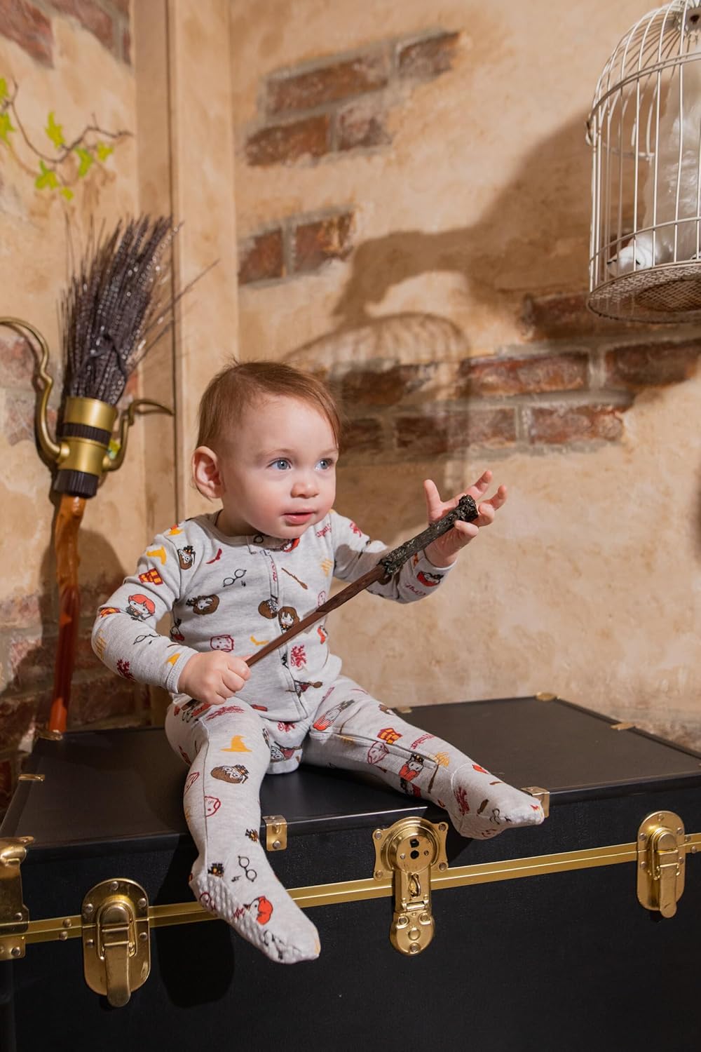Harry Potter Baby 2-Piece Costume Sleep N Play Coveralls
