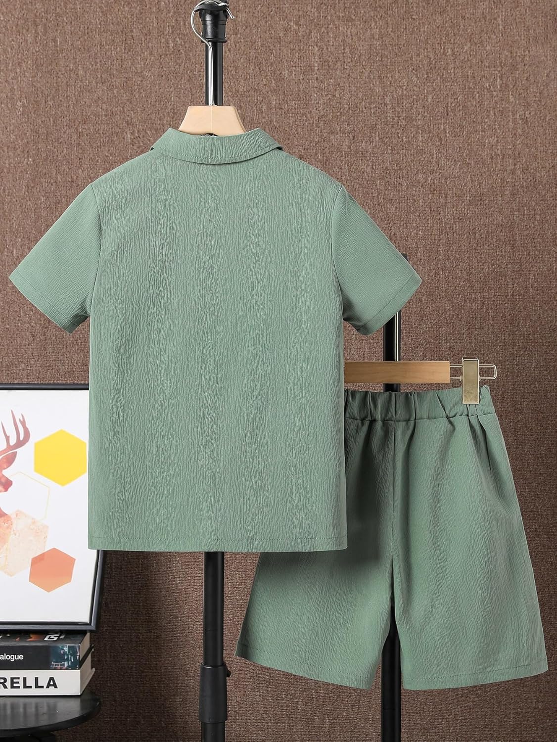 Verdusa Boys 2-Piece Outfit Set