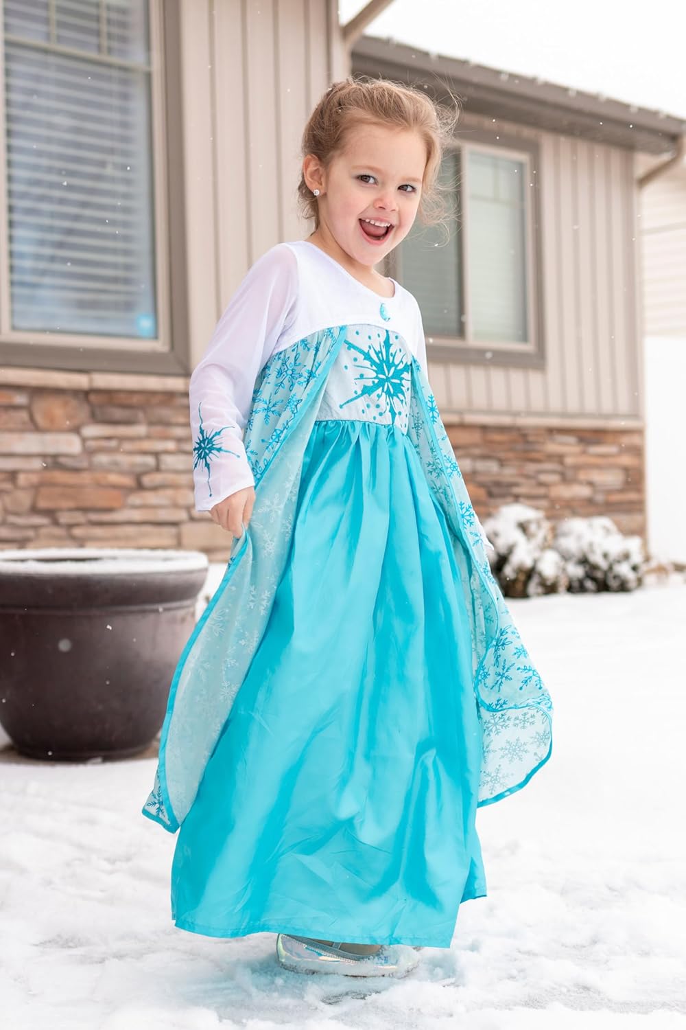 Little Adventures Ice Alpine Princess Costumes Set for Girls