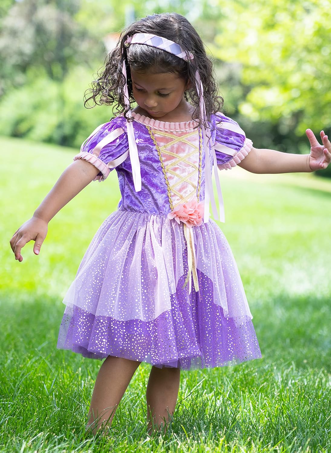 Little Adventures Rapunzel Princess Party Dress