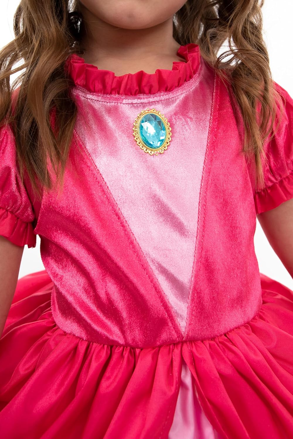 Little Adventures Kingdom Pink Princess Dress Up - Machine Washable Costume for Kids