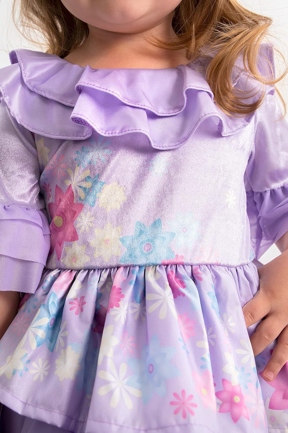 Little Adventures Flower Princess Dress Up Costume Machine Washable