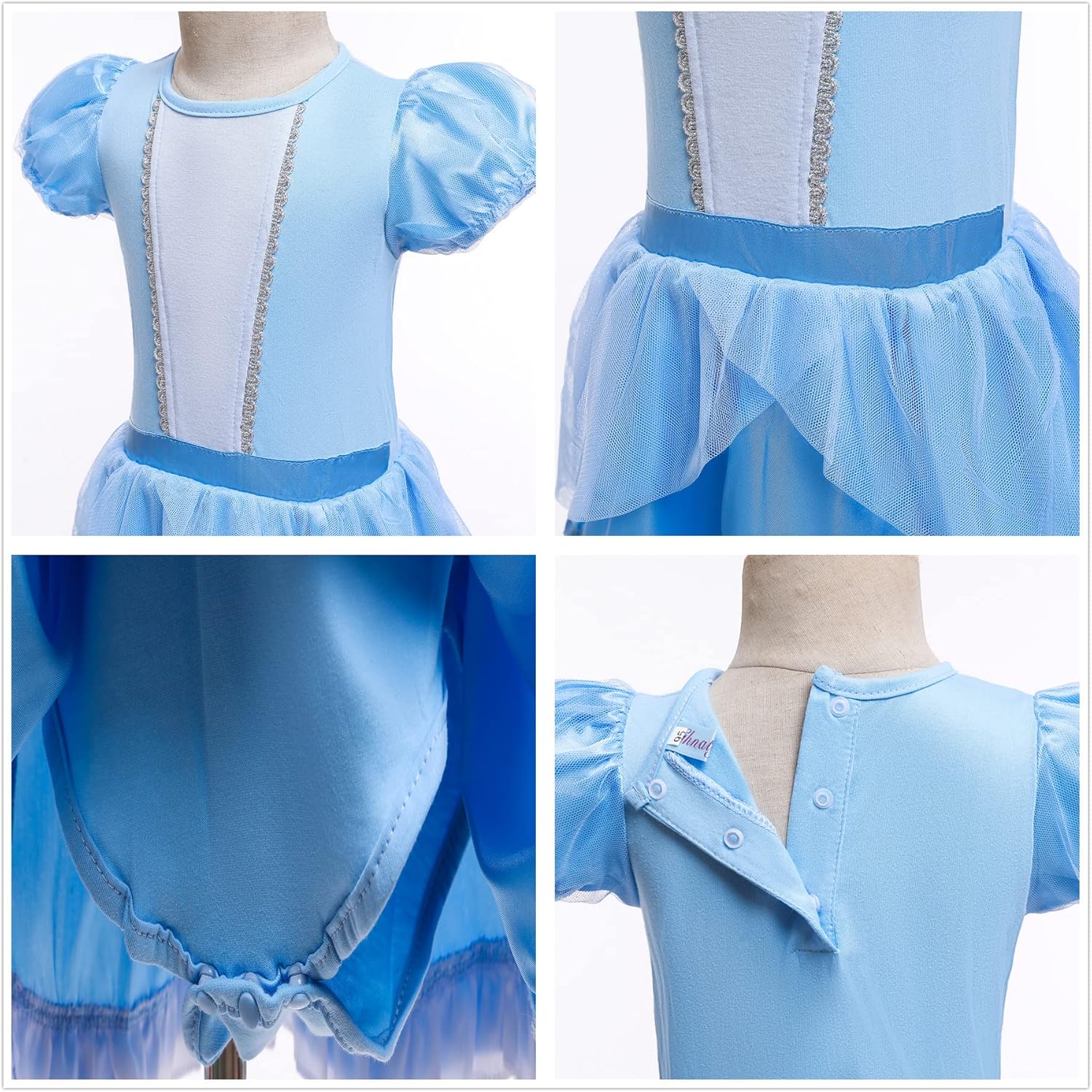 Princess Costume for Baby Girls 0-18 MONTHS