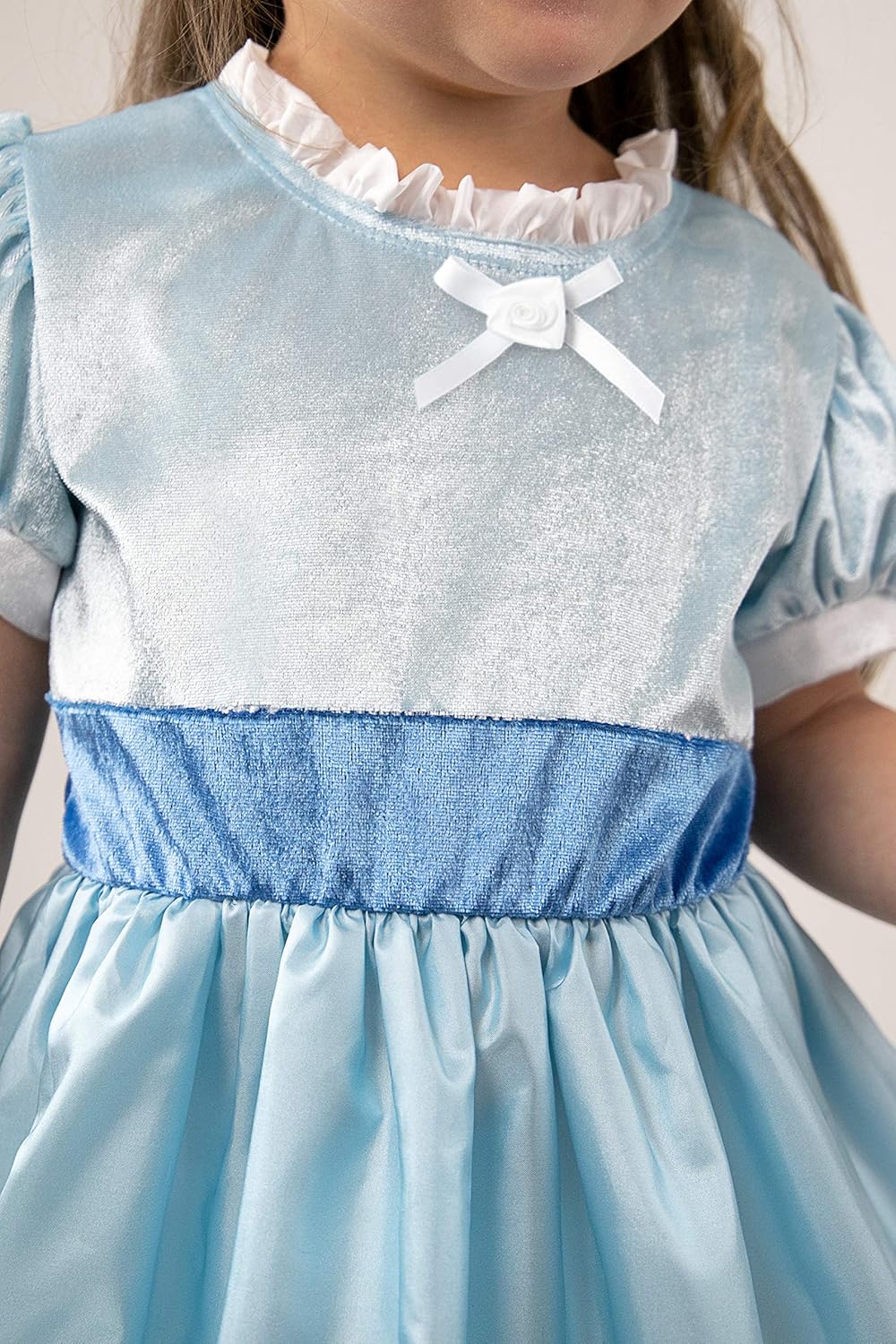 Wendy Dress Up Costume with Hair Bow Little Adventures Kids Party Costume
