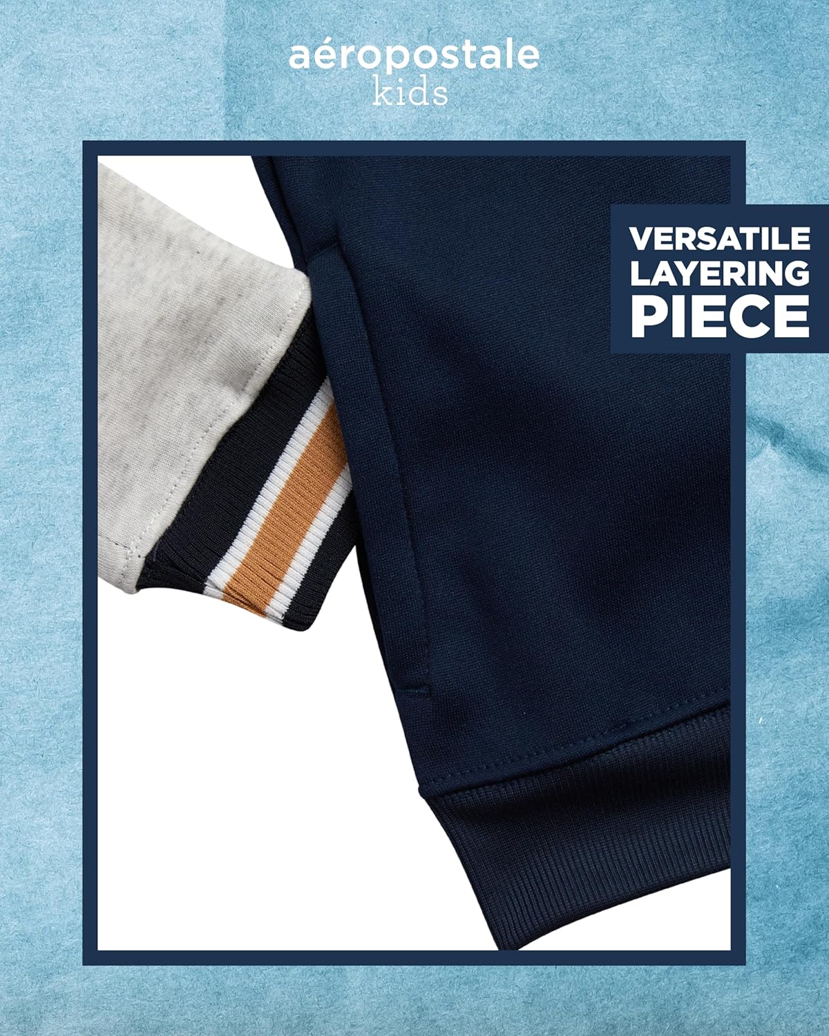 Bomber Jacket Jogger Set for Boys