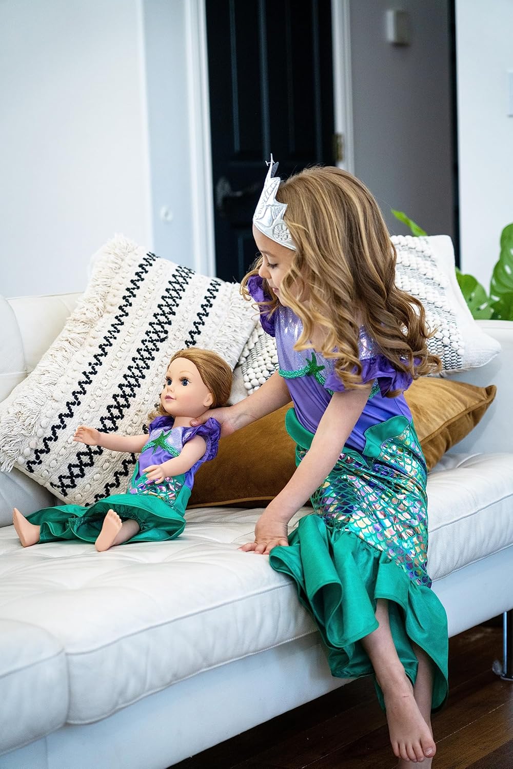 Mermaid Princess Dress Up - Playful Mermaid Costume