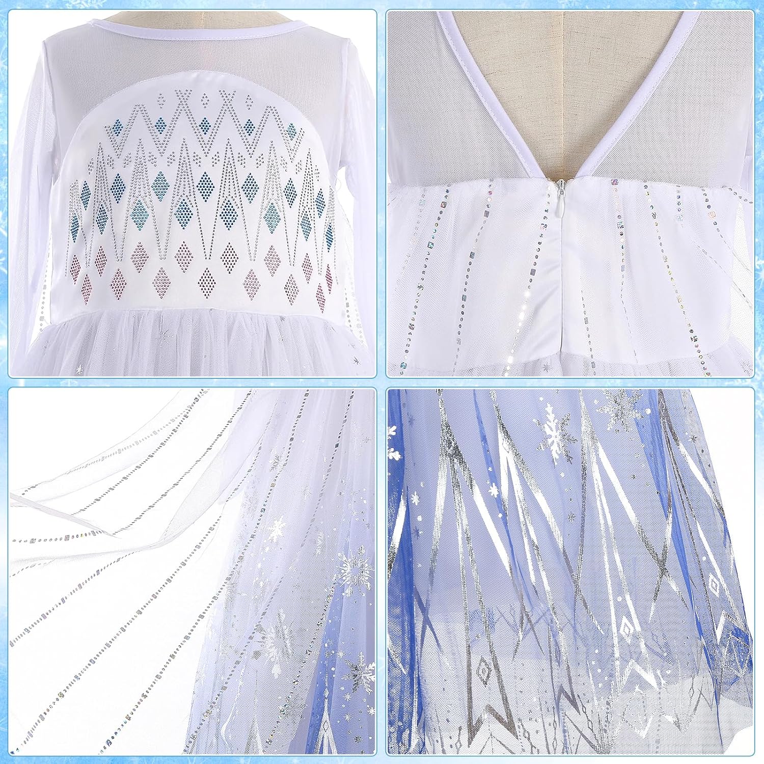 Latocos Light Up Princess Costume for Girls